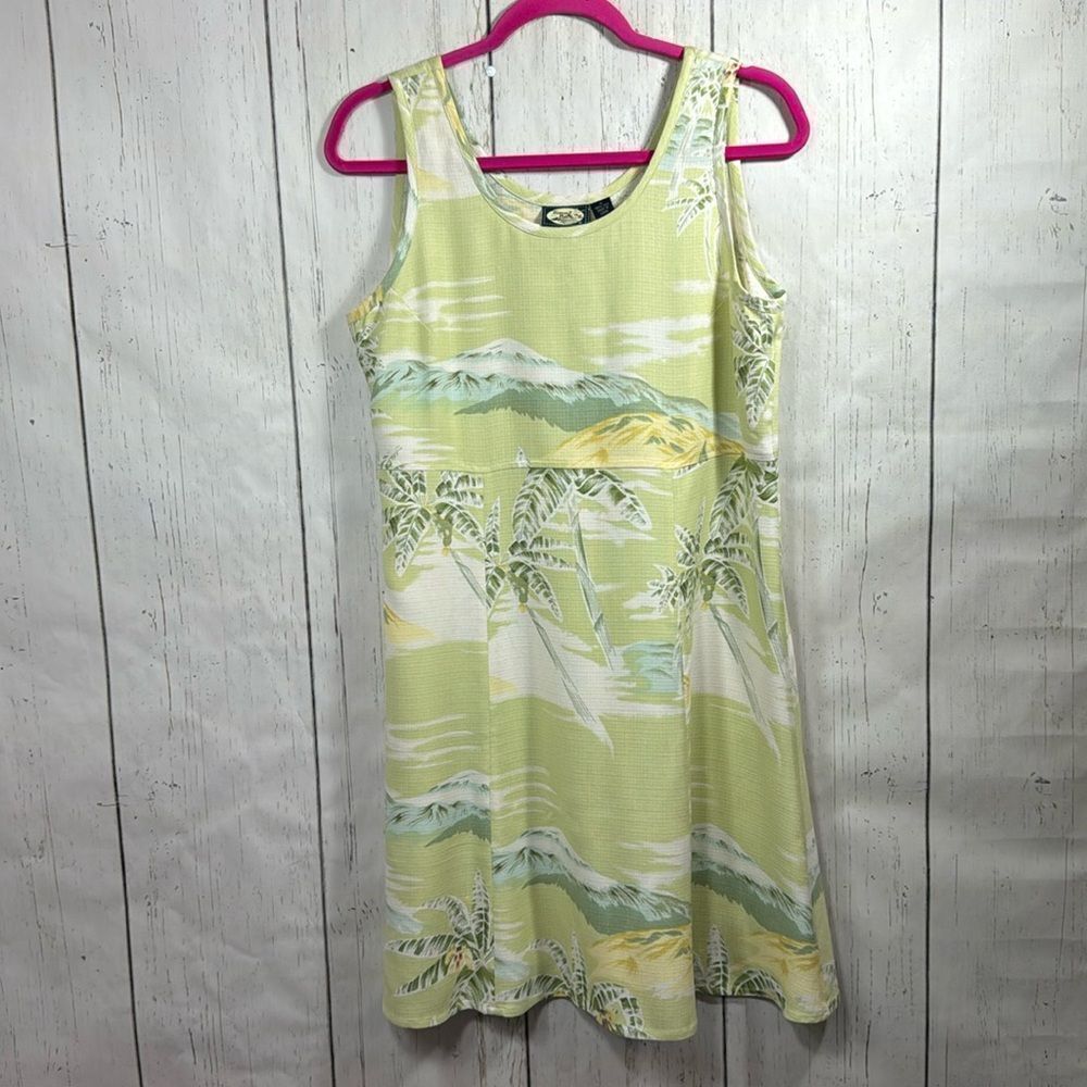 Tommy Bahama Silk Tropical Shift Dress Resort Beach Coastal Luxury Resort Size M
